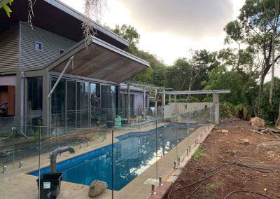 Glass Pool Fence | Concrete Coast Sleepers & Fencing Nowra - Sydney
