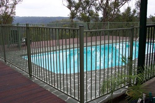 Metal Pool Fencing | Concrete Coast Sleepers & Fencing Nowra - Sydney